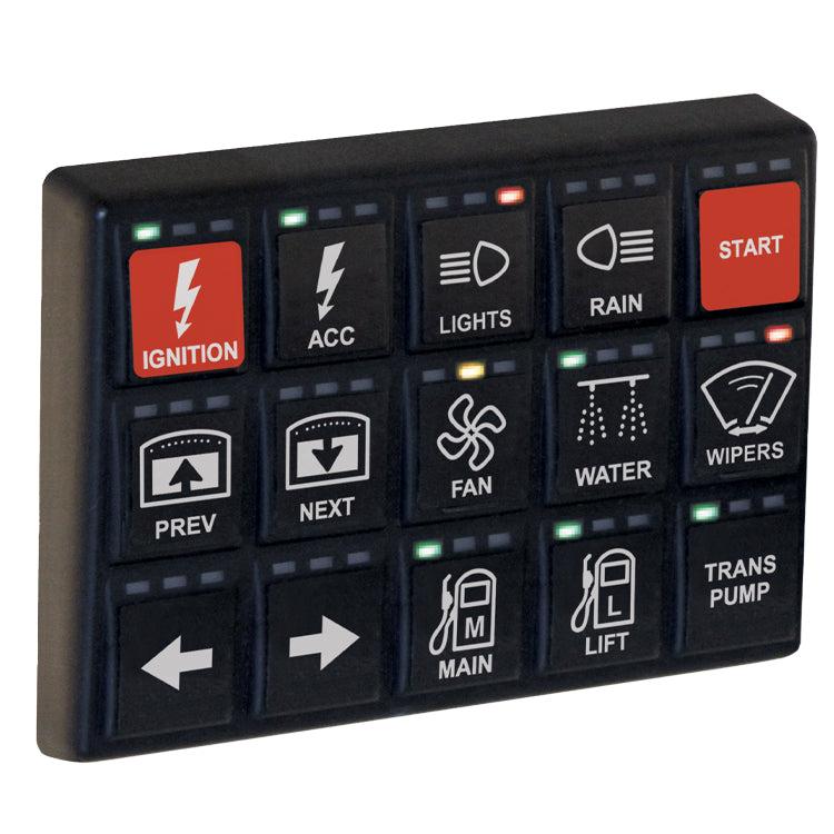 Motec 15 Position CAN Keypad
