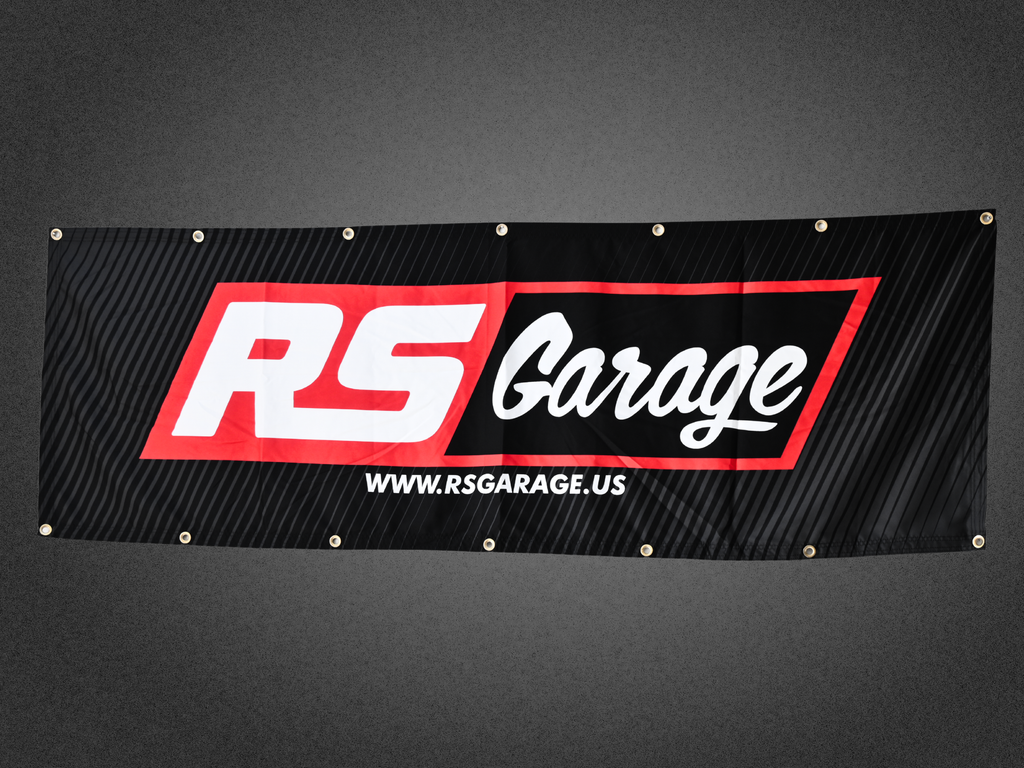 RS Garage Shop Garage Logo Banner