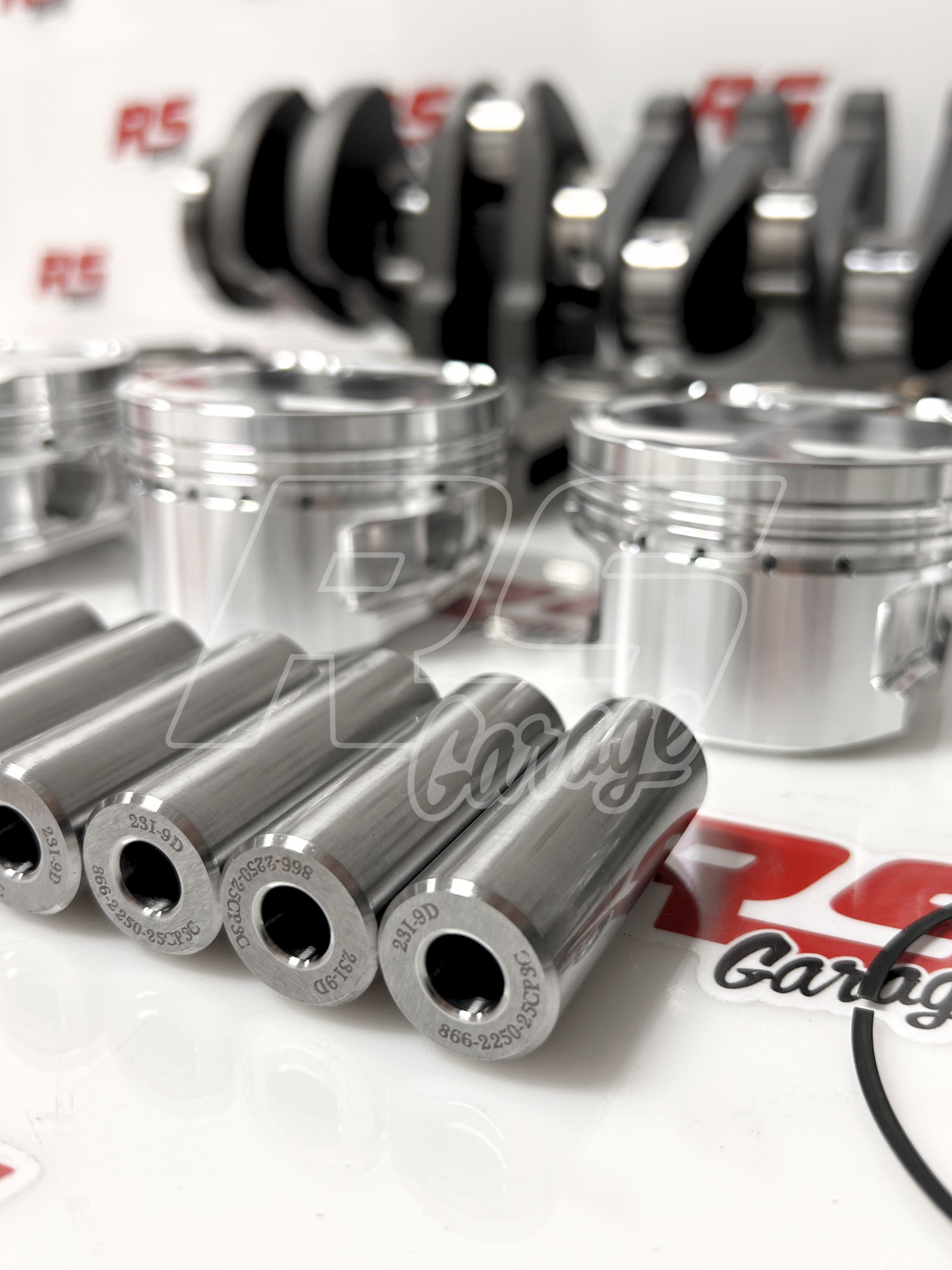 BC0307 - Toyota 2JZGTE/GE Stroker Kit - 86mm Stroke/ProH625+ Connecting Rods/Custom Pistons
