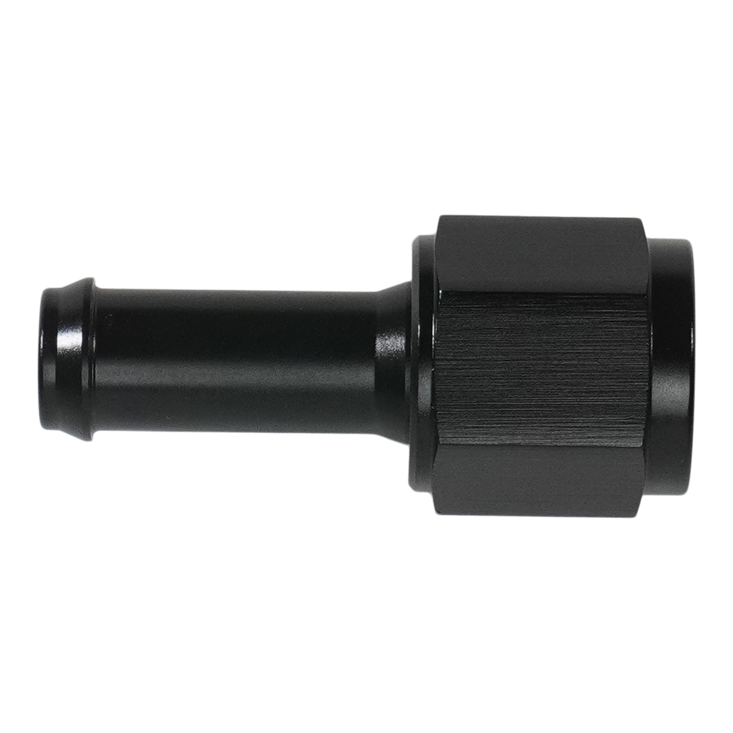 6-02-0523-B DeatschWerks 6AN Female Flare Swivel To 3/8in Single Hose Barb