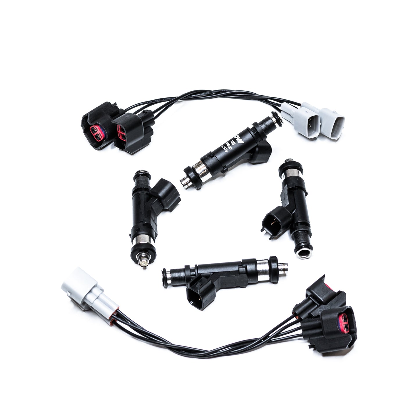 18U-05-0440-4 DeatschWerks Bosch EV14 440cc Fuel Injectors Set of 4 Mazda MX-5 Miata NA NB 90-05 B6 1.6L BP 1.8L
