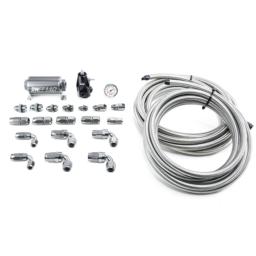 6-601 DeatschWerks 05-19 Yukon/Tahoe/Suburban DW400 Pump Module Return Plumbing Kit SS CPE