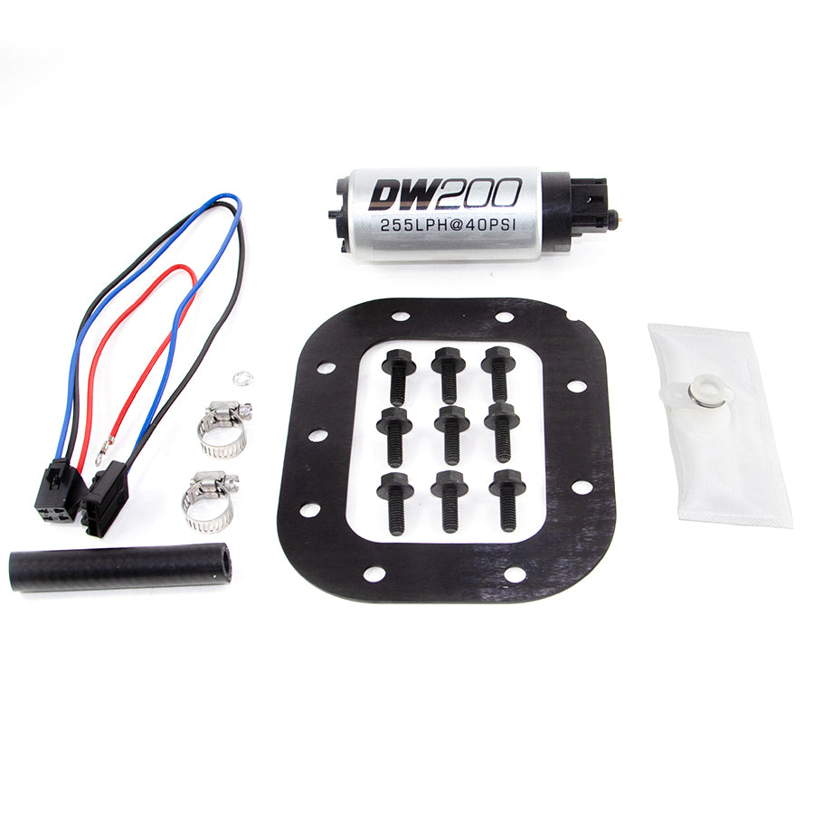 9-201-1028 DeatschWerks DW200 255lph In-Tank Fuel Pump w/ 9-1028 Install Kit 1986-1989 Chevy C4 Corvette 5.7L