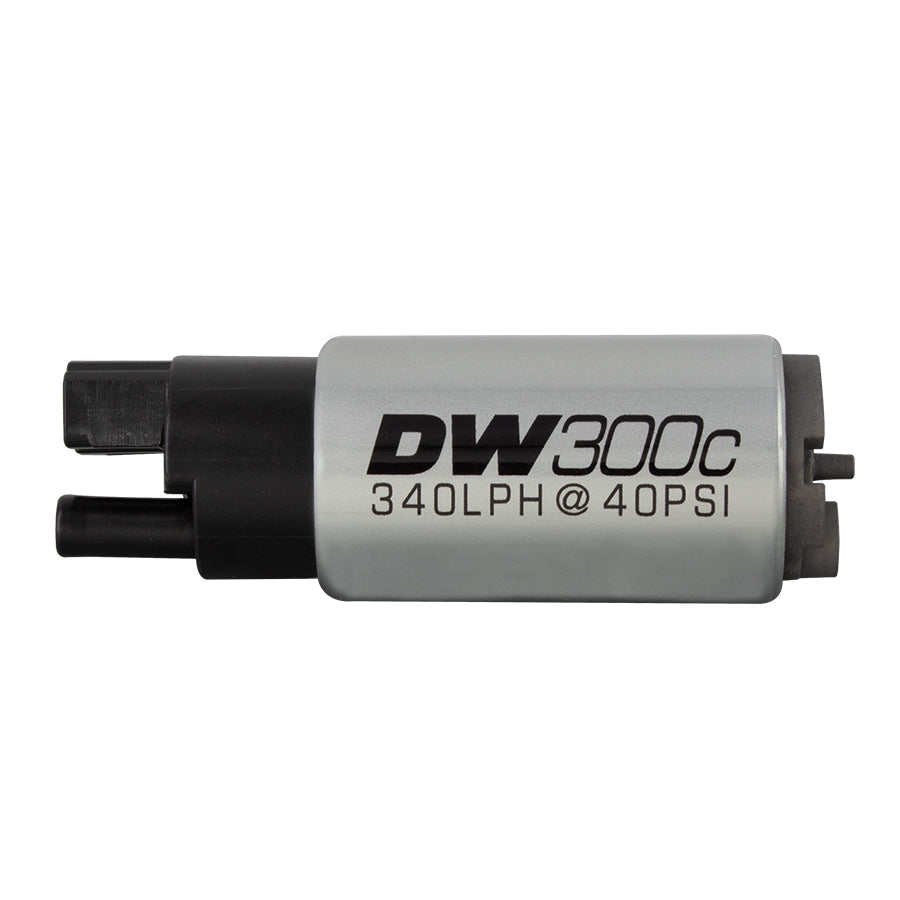 9-307 DeatschWerks DW300C series 340lph Compact In-Tank Fuel Pump without Mounting Clips