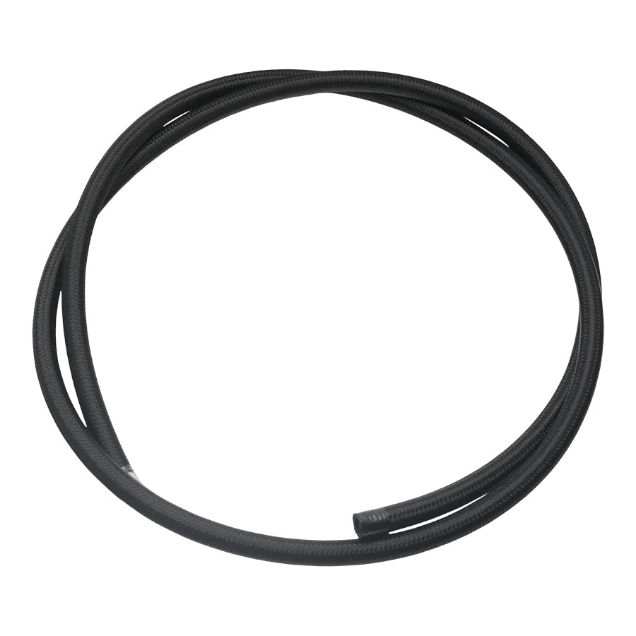 6-02-0817-6 DeatschWerks 10AN Black Nylon Braided CPE Hose - 6ft