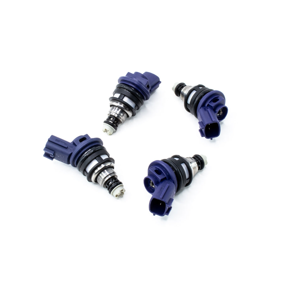 01J-00-0740-4 DeatschWerks 740cc Side Feed Fuel Injectors Set of 4 Nissan 240SX 91-98 SR20DET KA24DE