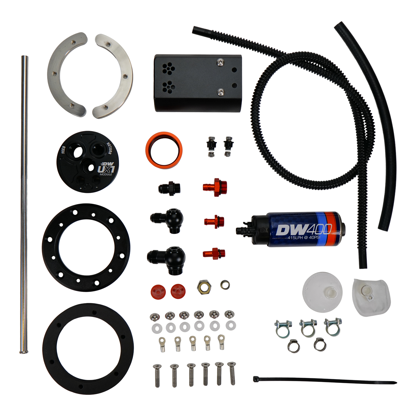 9-401-UX1 DeatschWerks Universal X1 Module w/ bucket and DW400 pump
