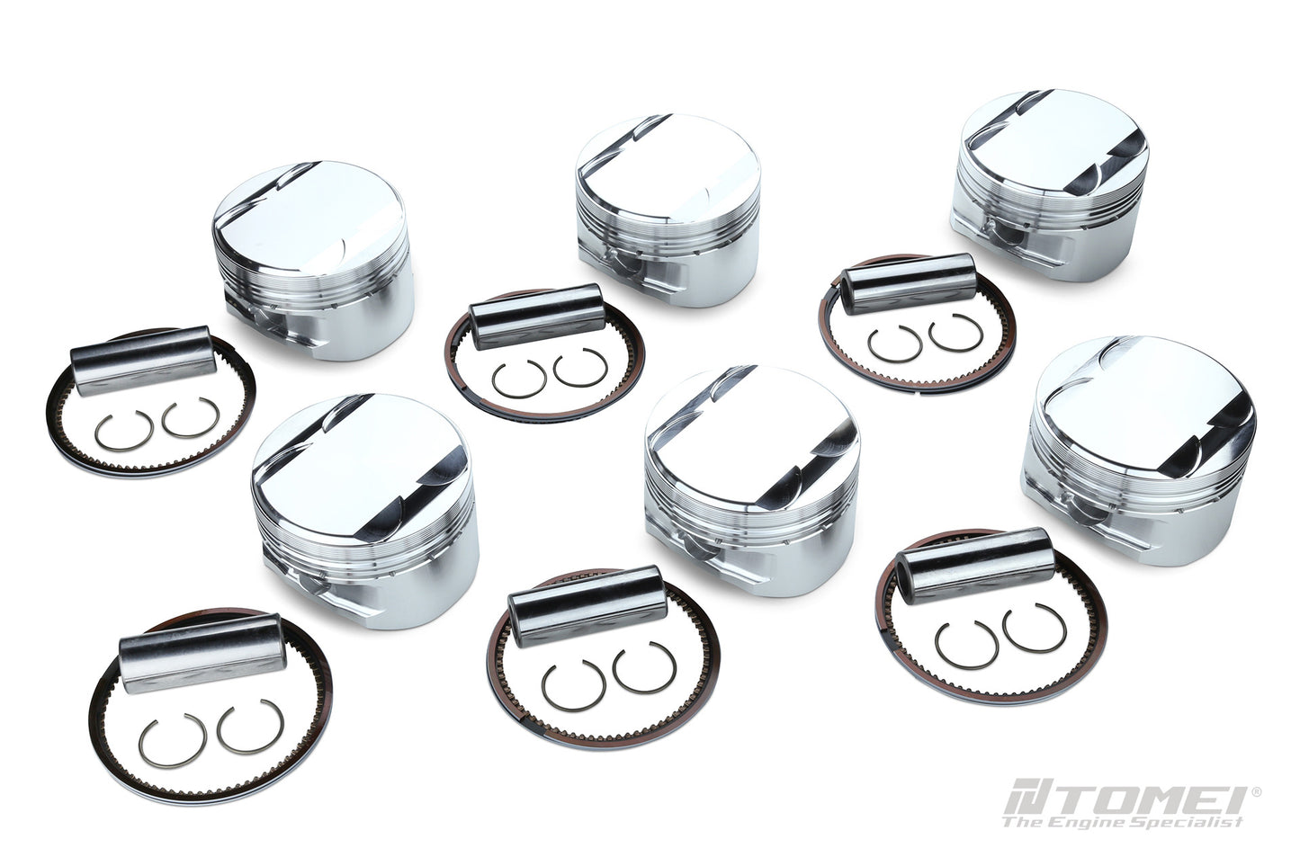 TA202A-NS05AP Tomei CP Forged Pistons Nissan Skyline Gt-r R32 R33 R34 RB26DETT 87MM +1.0MM 12.4 CC 8.4:1