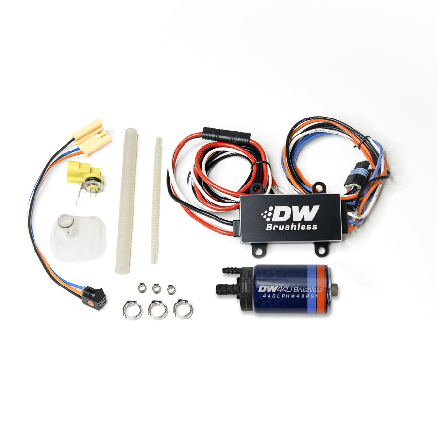 9-441-C102-0907 DeatschWerks 440lph In-Tank Brushless Fuel Pump with Controller for 11-14 Ford Mustang F-150