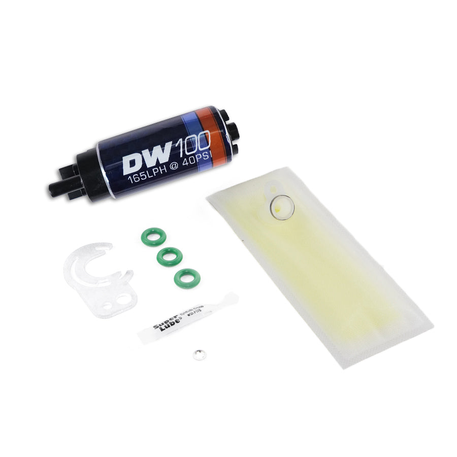 9-101-0836 DeatschWerks DW100 165ph In-Tank Fuel Pump w/ 9-0836 Install Kit 1990-1993 Mazda Miata 1.6L
