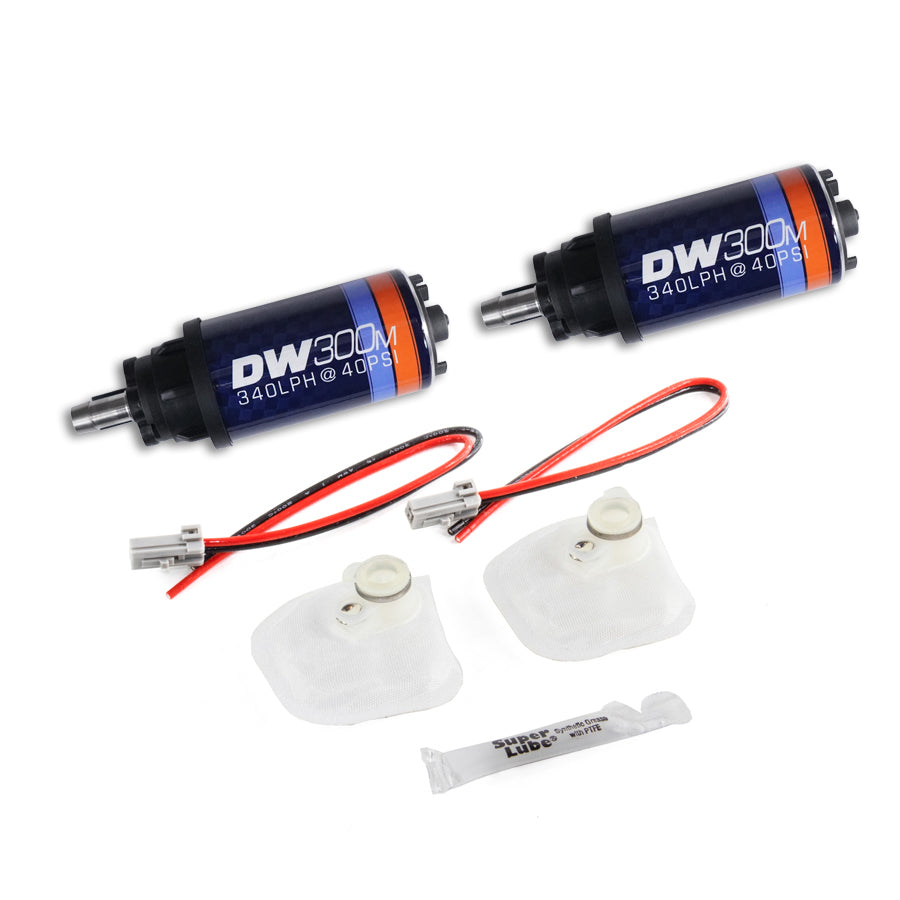 9-305-1035 DeatschWerks DW300M 340lph Dual In-Tank Fuel Pump w/ 9- Install Kit 07-12 Shelby Mustang GT500 5.4L