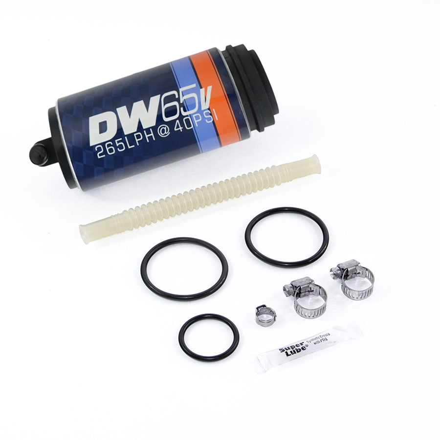 9-654-1025 DeatschWerks DW65v Series 265 LPH Fuel Pump VW 1.8T 2.0T FWD TT A4 01-06 GTI Passat Jetta Beetle 99-06