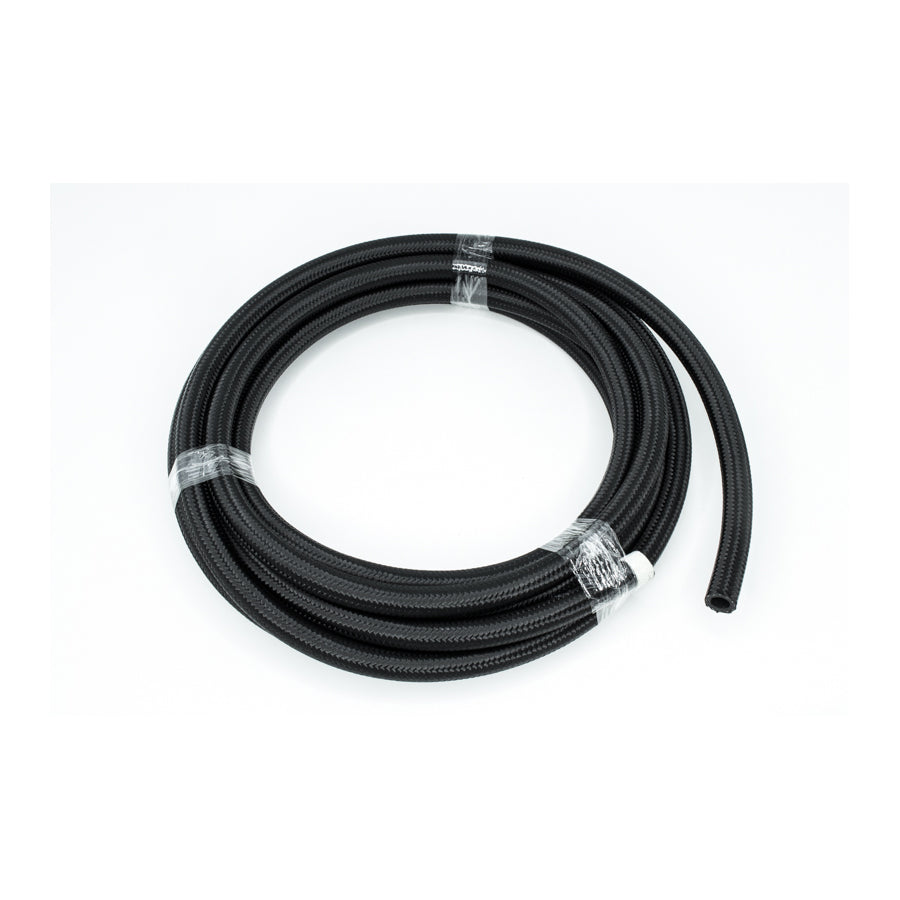 6-02-0816-20 DeatschWerks 8AN Black Nylon Braided CPE Hose 20 Feet