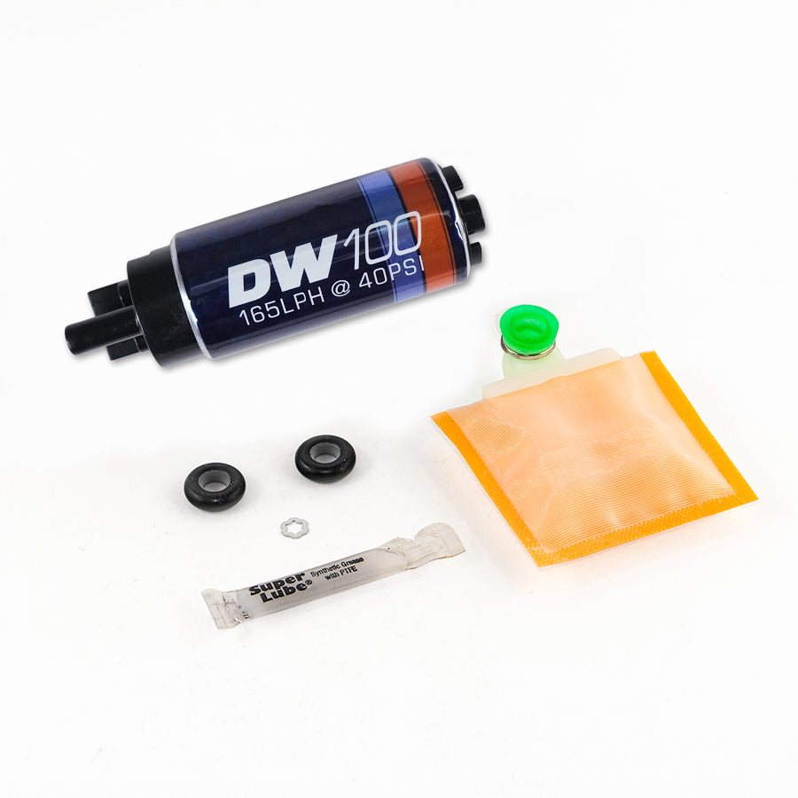 9-101S-1004 DeatschWerks DW100 165lph In-Tank Fuel Pump w/ Install Kit 2006-2009 Honda S2000 AP2 2.2L F22C