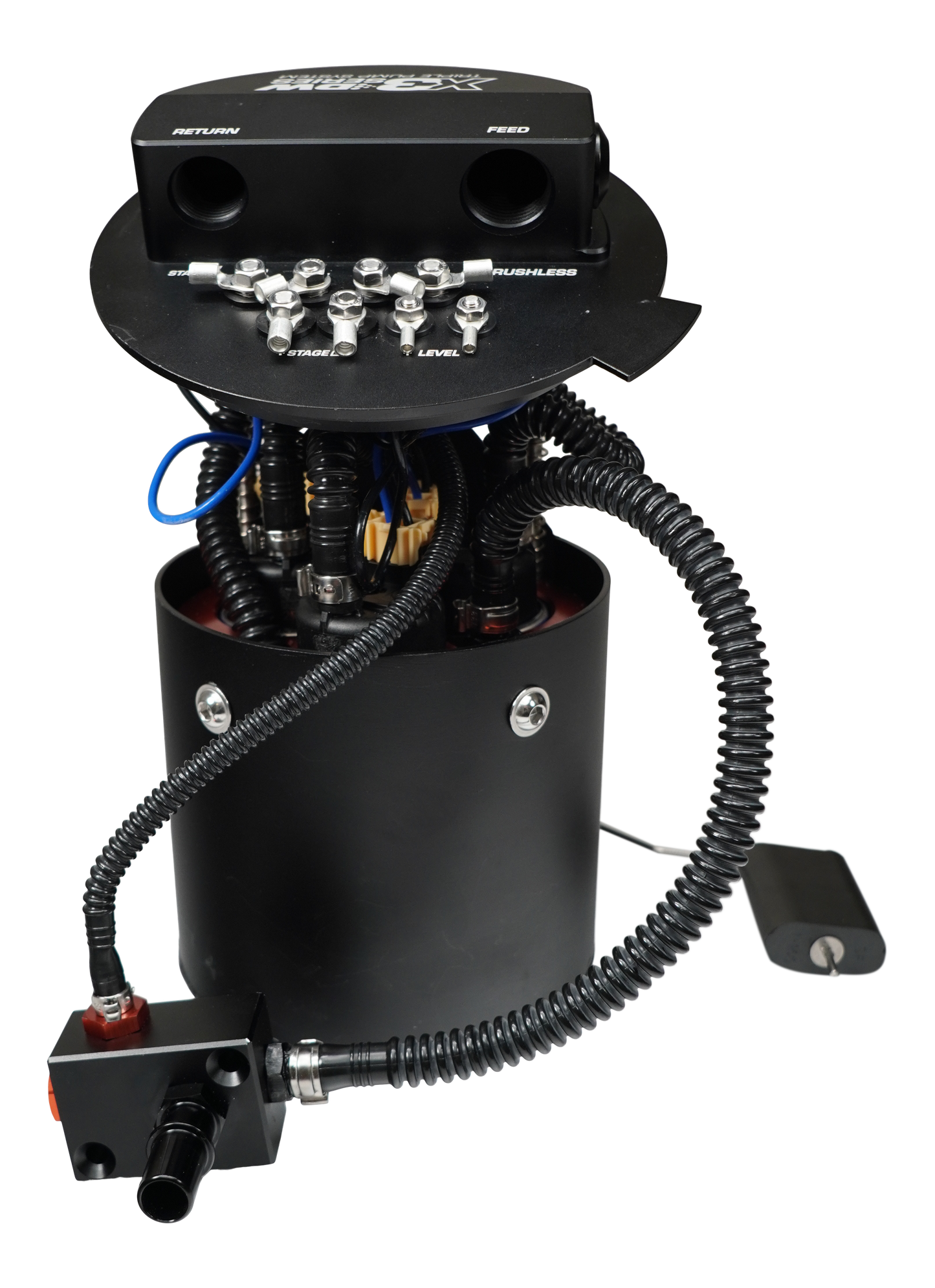 9-401-7032 DeatschWerks X3 Series Fuel Pump Module w/ Triple DW400 Pumps 2011-2024 Ford Mustang 9-401-7032