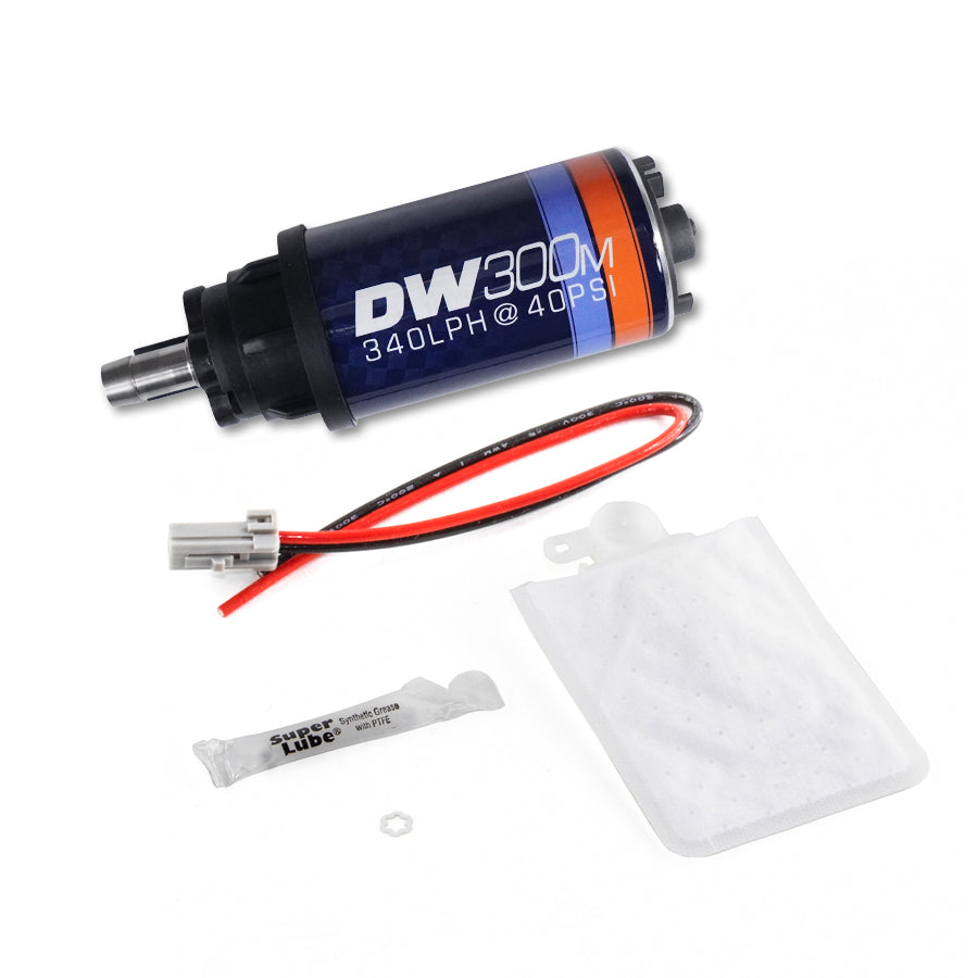 9-305-1032 DeatschWerks DW300M 340lph Ford In-Tank Fuel Pump w/ 9- Install Kit 1999-2004 Ford Mustang V6 GT