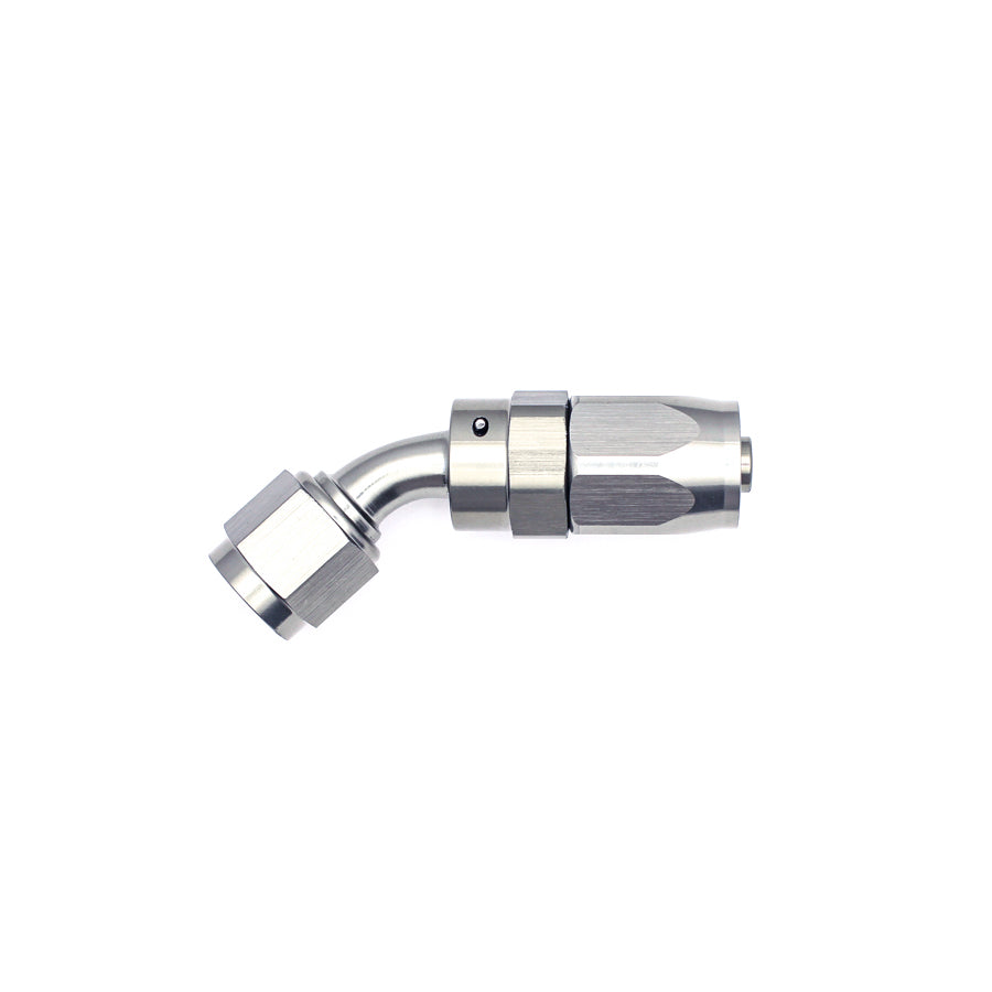 06-02-0802 DeatschWerks 6AN Female Swivel 45-Degree Hose End CPE