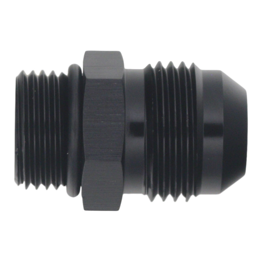 6-02-0408-B DeatschWerks 8AN ORB Male to 10AN Male Flare Adapter - Anodized Matte Black