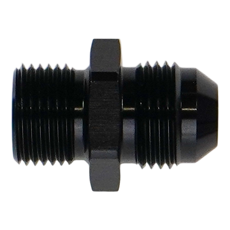 6-02-0645-B DeatschWerks 8AN Male Flare to M18x1.5 Male Inverted Flare Adapter