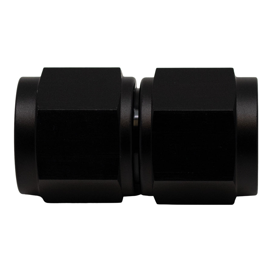 6-02-0211-B DeatschWerks 10AN Flare Female Swivel to 10AN Flare Female Swivel - Anodized Matte Black