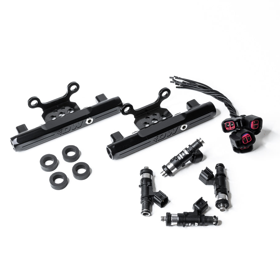 6-101-1000 DeatschWerks Top Feed Fuel Rail Kit with 1000cc Fuel Injectors STI 04-06 EJ257 Legacy GT 05-06 EJ255