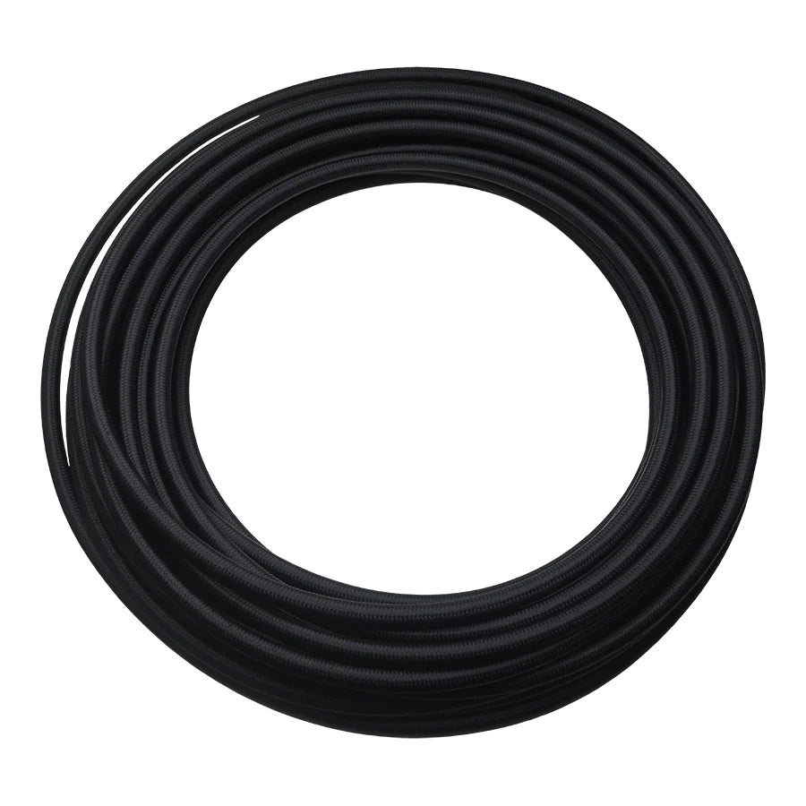 6-02-0816-50 DeatschWerks 8AN Black Nylon Braided CPE Hose - 50ft