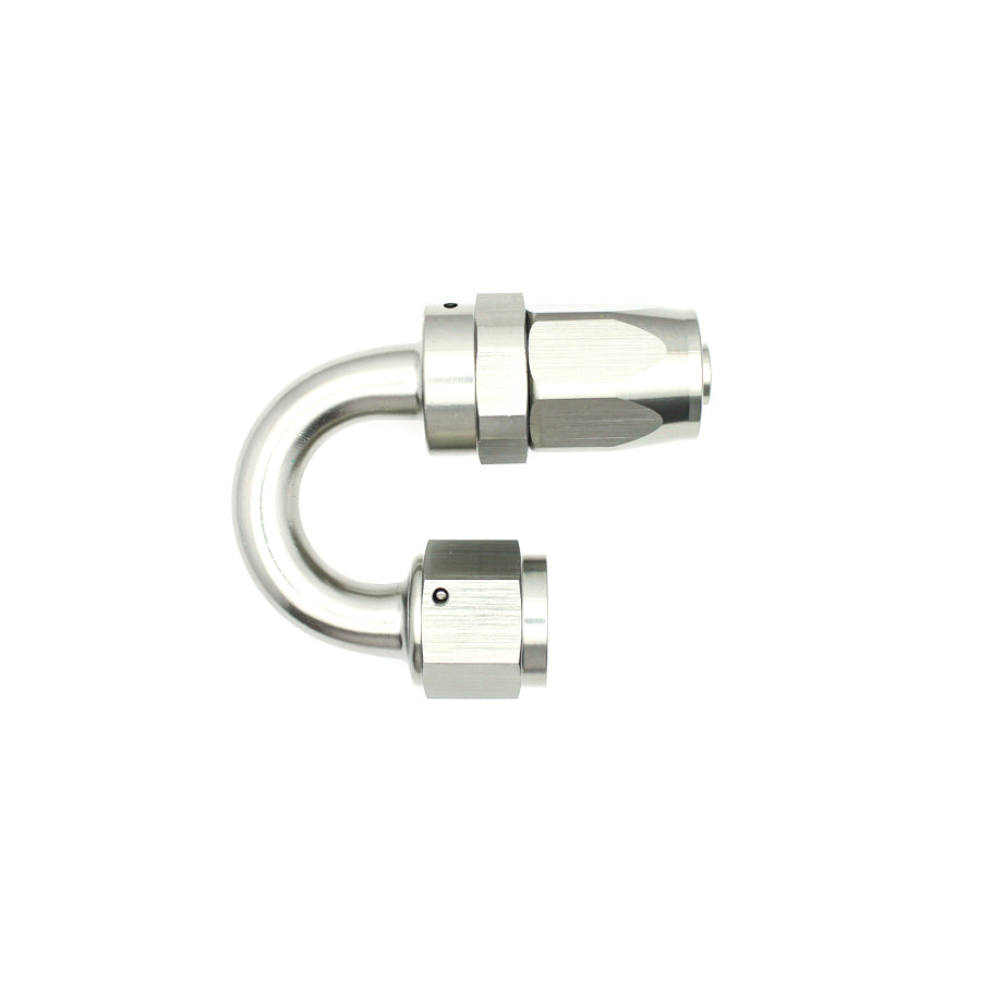 06-02-0808 DeatschWerks 8AN Female Swivel 180-Degree Hose End CPE