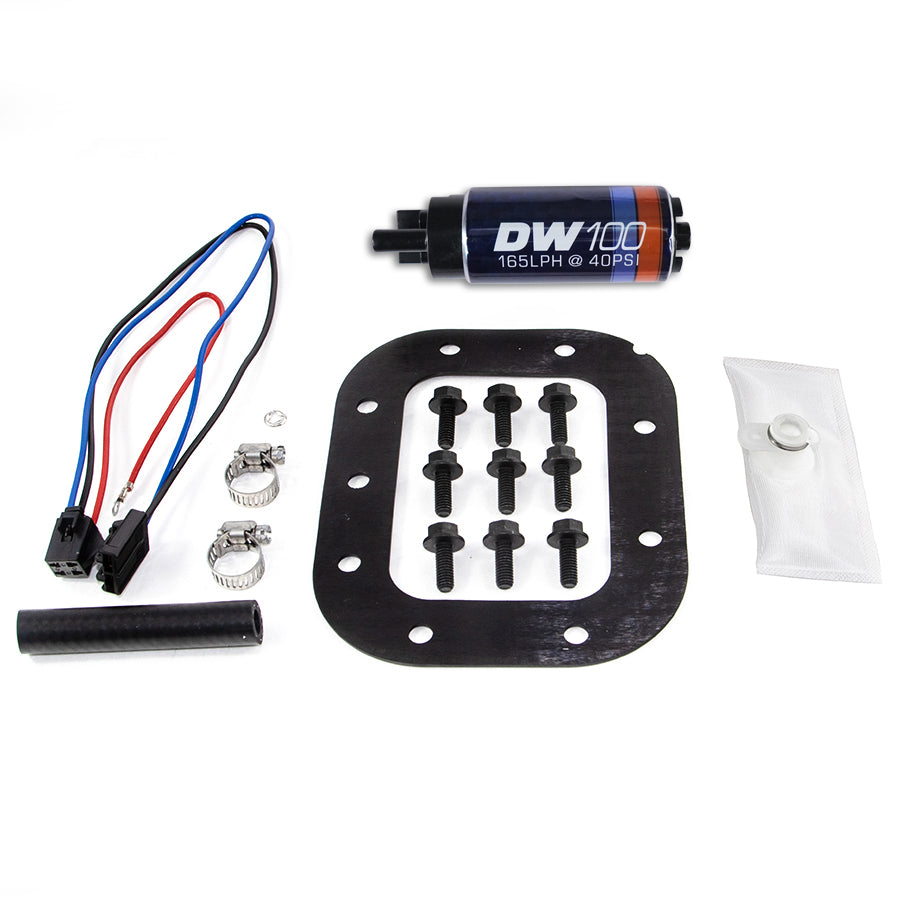 9-101-1028 DeatschWerks DW100 165lph In-Tank Fuel Pump w/ 9-1028 Install Kit 1986-1989 Chevy C4 Corvette 5.7L