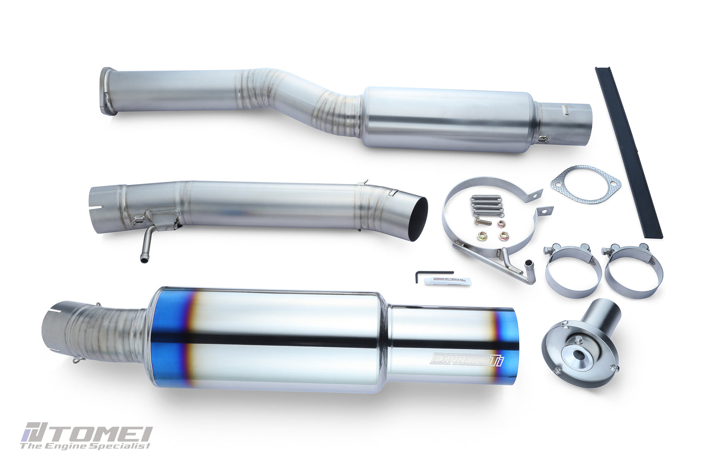 TB6090-NS04G Tomei Expreme TI Full Titanium Cat-back Exhaust System Infiniti G35 Coupe V35 2003-2007 VQ35DE