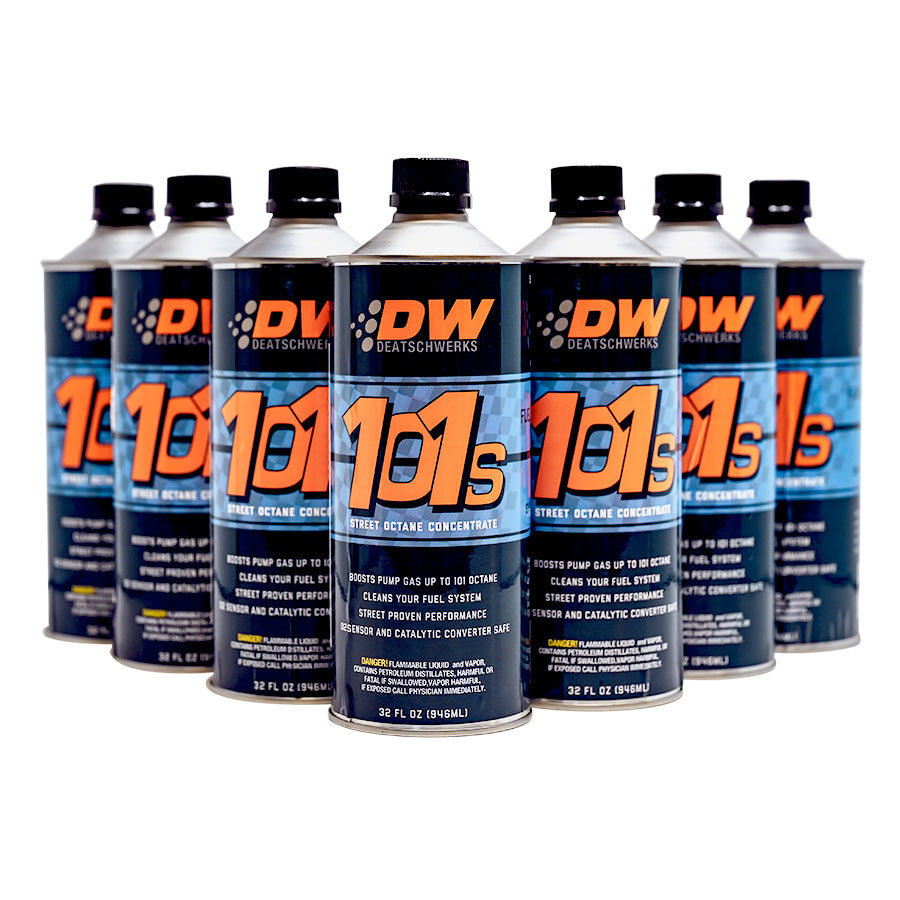 1-101S-CS DeatschWerks 101S Street Octane Booster 32oz. Cans - Case of 8