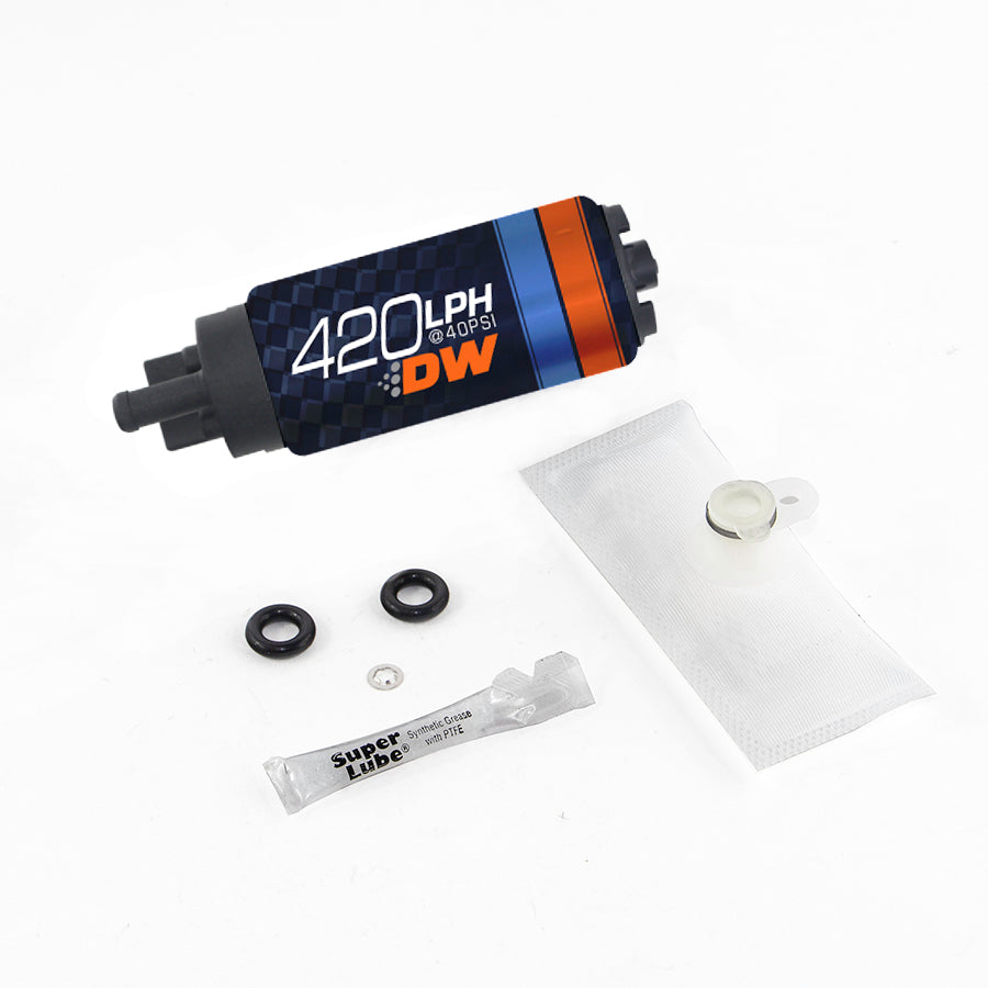 9-421S-1003 DeatschWerks DW420 420lph In-Tank Fuel Pump w/ 9-1003 09-13 Genesis Coupe 2.0T Theta 3.8 Lambda