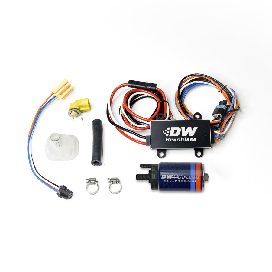 9-441-C102-0905 DeatschWerks 440lph In-Tank Brushless Fuel Pump with Controller for 05-10 Ford Mustang