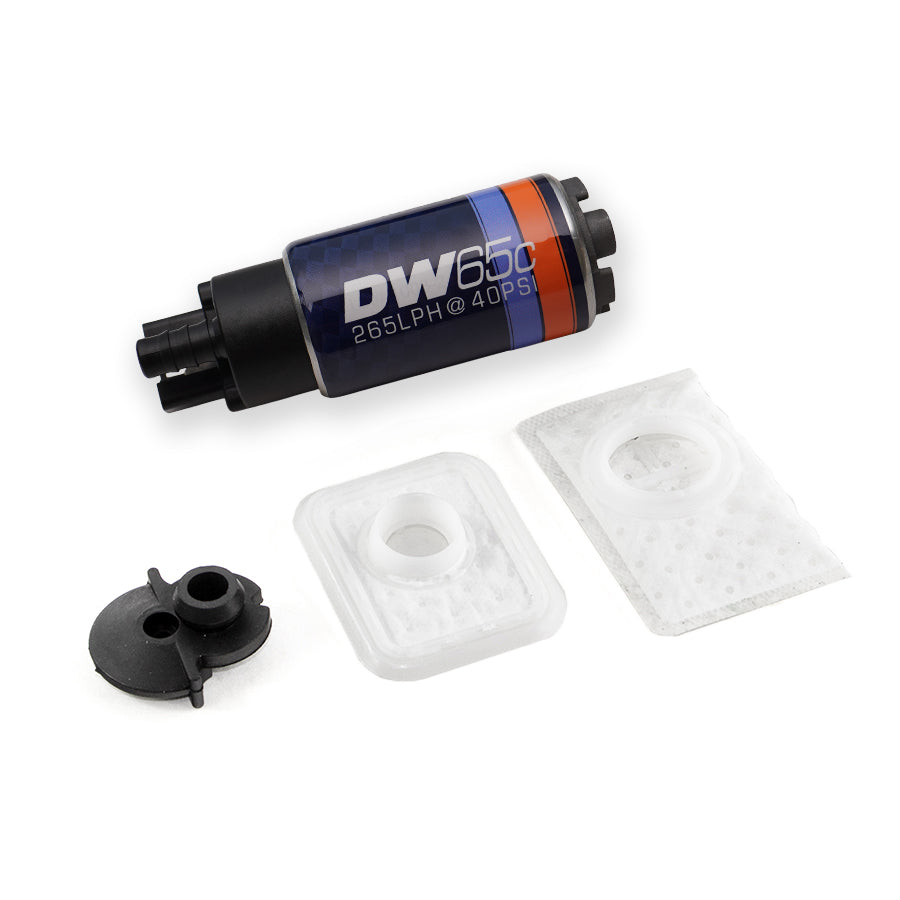 9-651-1051 DeatschWerks DW65C 265lph Fuel Pump Kit without Mounting Clips Jeep Wrangler 2.5L 4.0L 1997-2004