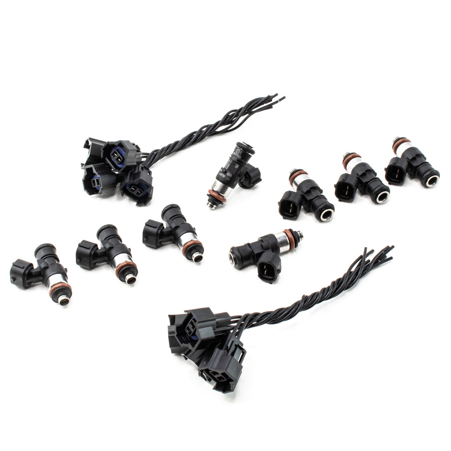 16S-26-2200-8 DeatschWerks 00-13 GM Silverado/Sierra 4.8/5.3/6.0/6.2 (Excl. Flex Fuel) 2200cc Injectors - Set of 8