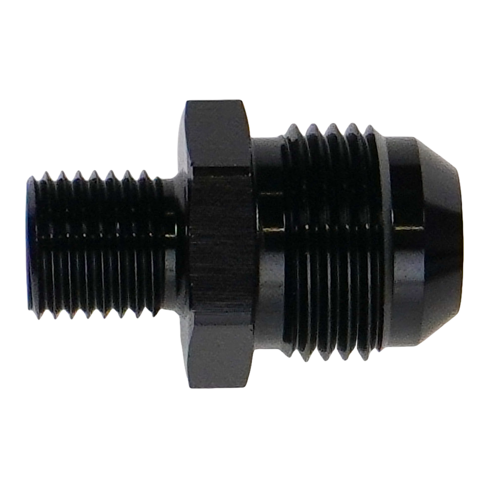 6-02-0624-B DeatschWerks 10AN Male Flare to M14x1.5 Metric Male Adapter