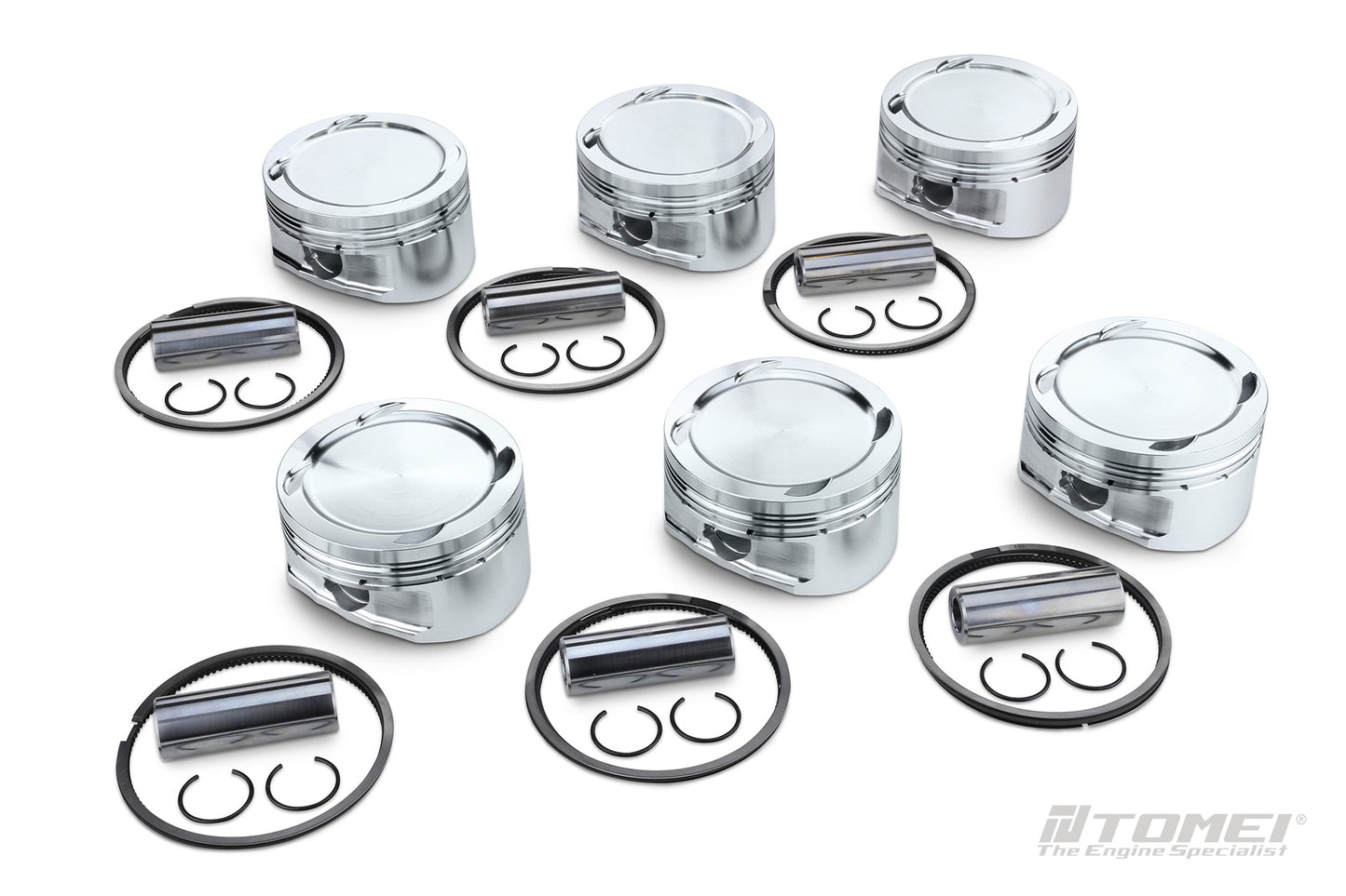 TA202A-NS01A Tomei Forged Pistons Nissan Gt-r VR38DETT 94.4MM Stroker 95.5MM STD -10 CC 9.4:1