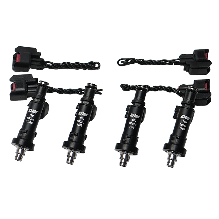 18U-04-0800-4 DeatschWerks Honda/Acura B/D/F/H Series 800cc Injectors