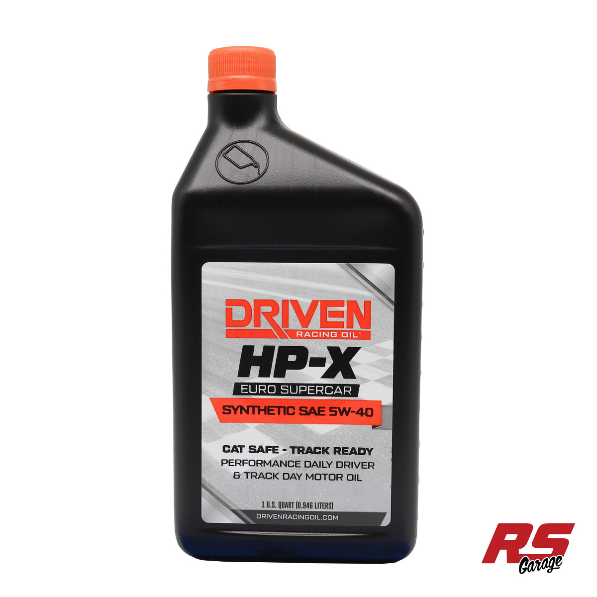 DRV 23540 Driven Racing Oil HP-X Euro SAE 5W-40 Full Synthetic - Driven Trilogy Modern HP Motor Oil Drum