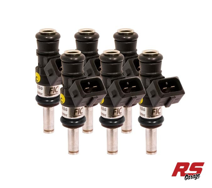 IS461-1200H-D Fuel Injector Clinic 1200CC-D (110 Lbs/Hr At 43.5 Psi Fuel Pressure) FIC Fuel Injector Clinic Injector Set for Ford Mustang V6 (2011-2017)
