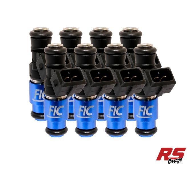 IS154-1650H Fuel Injector Clinic 1650cc (180 Lbs/Hr At OE 58 Psi Fuel Pressure) FIC Fuel Injector Clinic Injector Set for Dodge 5.2L/5.9L (1994-1998) (High-Z)