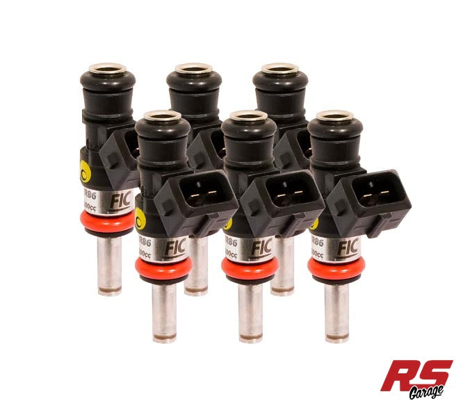 IS409-1200H-D Fuel Injector Clinic 1200CC-D (110 Lbs/Hr At 43.5 Psi Fuel Pressure) FIC Fuel Injector Clinic Injector Set for Ford Raptor (2010-2014) Injector Sets