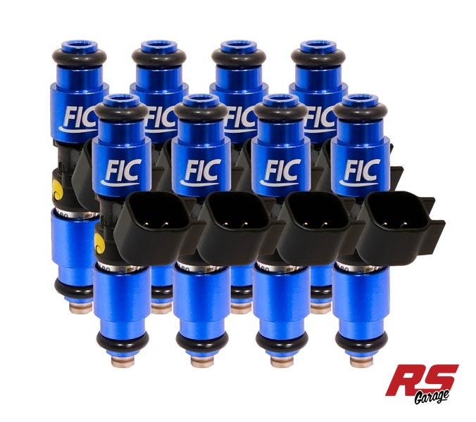 IS402-1440H 1440cc FIC Fuel Injector Clinic Injectors Set 1987-2004 Mustang GT 5.0L 4.6L 1993-1998 Svt Cobra 4.6L High-Z