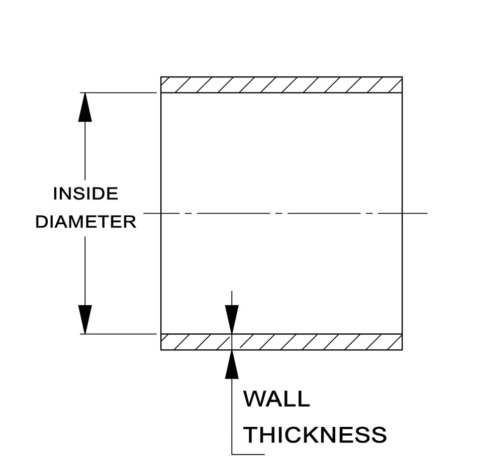 FKM-4F-032-BLUE HPS 0.32" (8MM) ID 4 Feet Long 1-PLY Polyester Blue Fkm Lined Silicone Tube