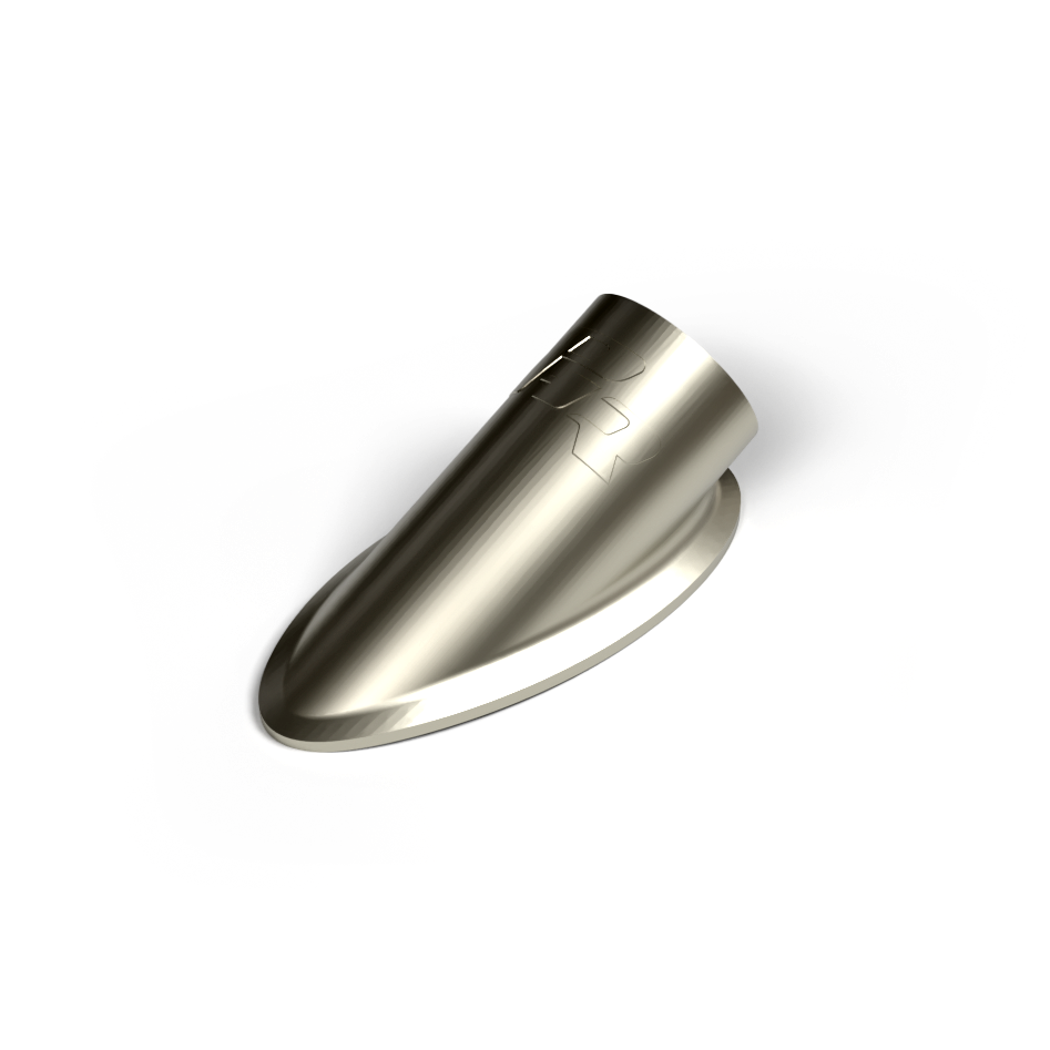 PHR Wastegate Recirculation Weld Joint, for 1.75" Tubing, into 4.0" mandrel bend with 6.0" CLR, Not Offset