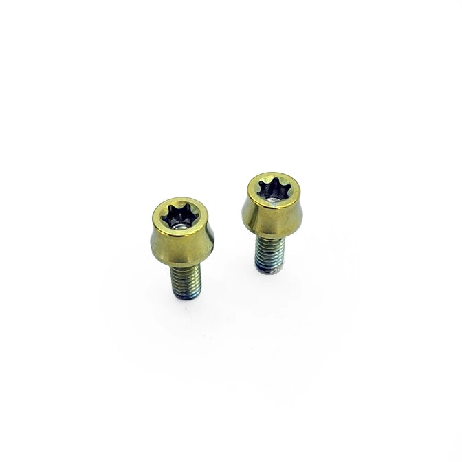 Titanium Bolt Kit for IS300 Radiator Tie Downs (Support Brackets) -Yellow - Yellow Anodized
