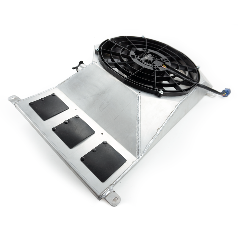 PHR SPAL 16" Single Brushless Fan Kit for 2nd Gen GS300 -Matte black powder coat