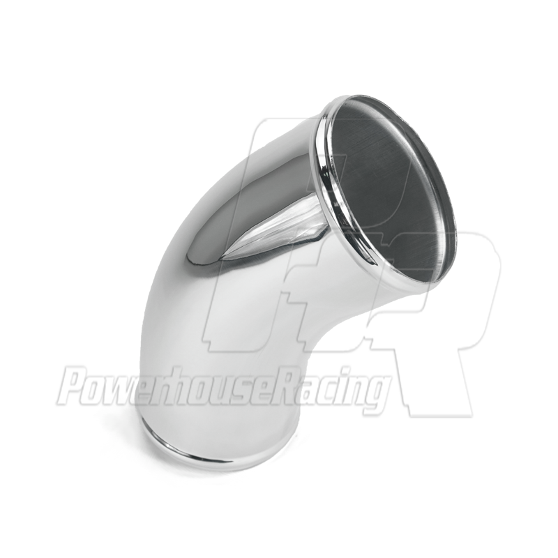 PHR 4" Intake Pipe for Single Turbo -Polished - Pipe only