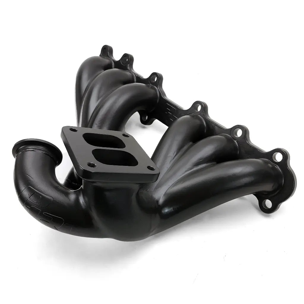 PHR S1 Turbo Manifold for 2JZ-GTE - Dual Gate 44, 45 or 46mm, Twin Scroll, Ceramic Coated Black