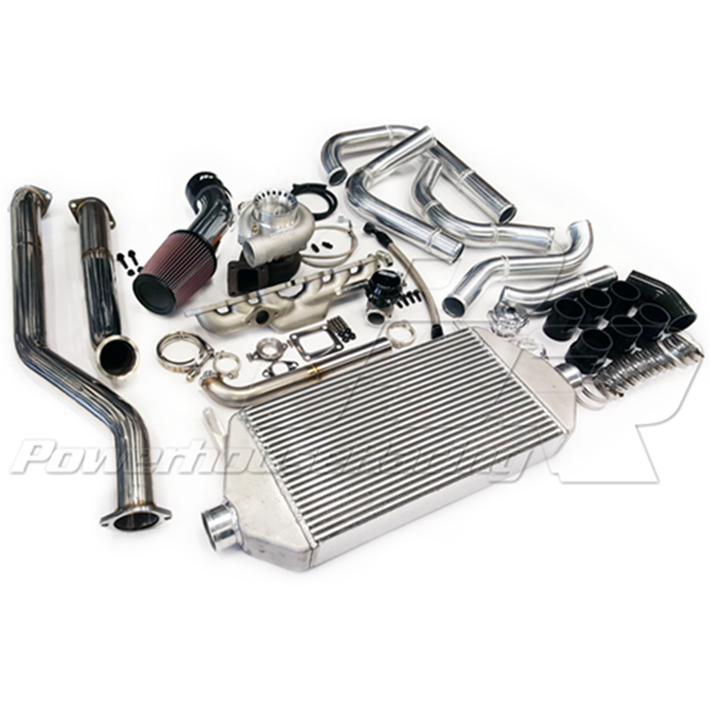 PHR 600hp NA-T Street Torque Turbo Kit for 1993-2002 Toyota Supra NA Includes: -PTE 6266 JB Turbo w/ .81AR Turbine Hous