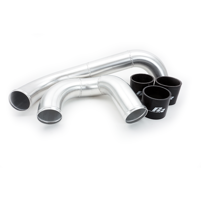 PHR 3.0" Cold Side Pipe Kit for 2nd Gen GS300 -OEM VVT-i Throttle Body Location -PHR 16" Brushless fan Shroud -Polished